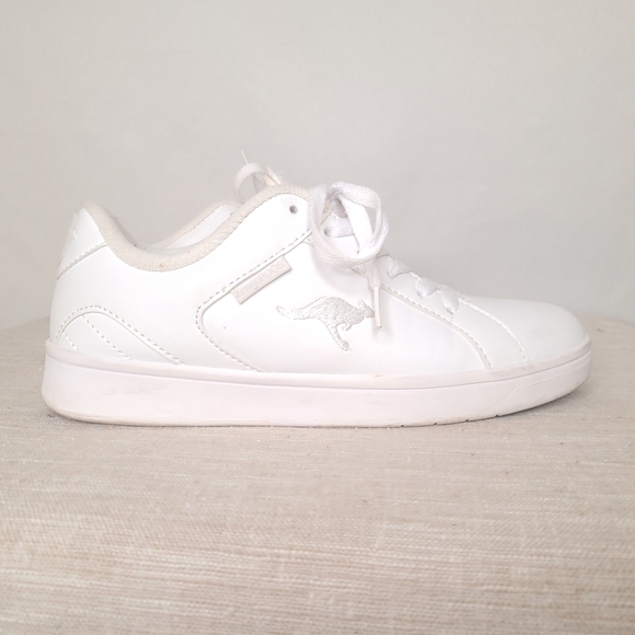 Original KangaROOS Classic White Sneakers - Vintage - Y2K - Size 7 - Picture 1 of 10